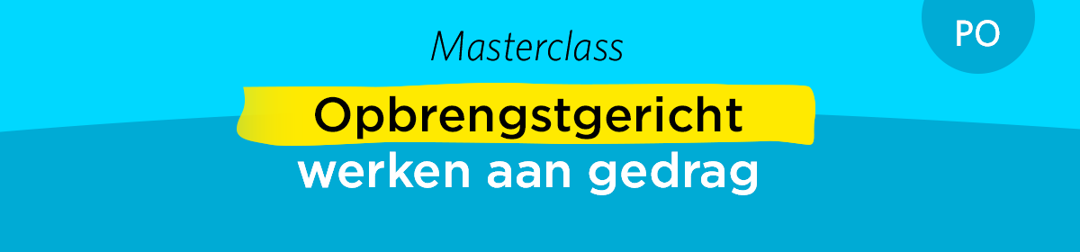 Opbrengstgericht werken aan gedrag